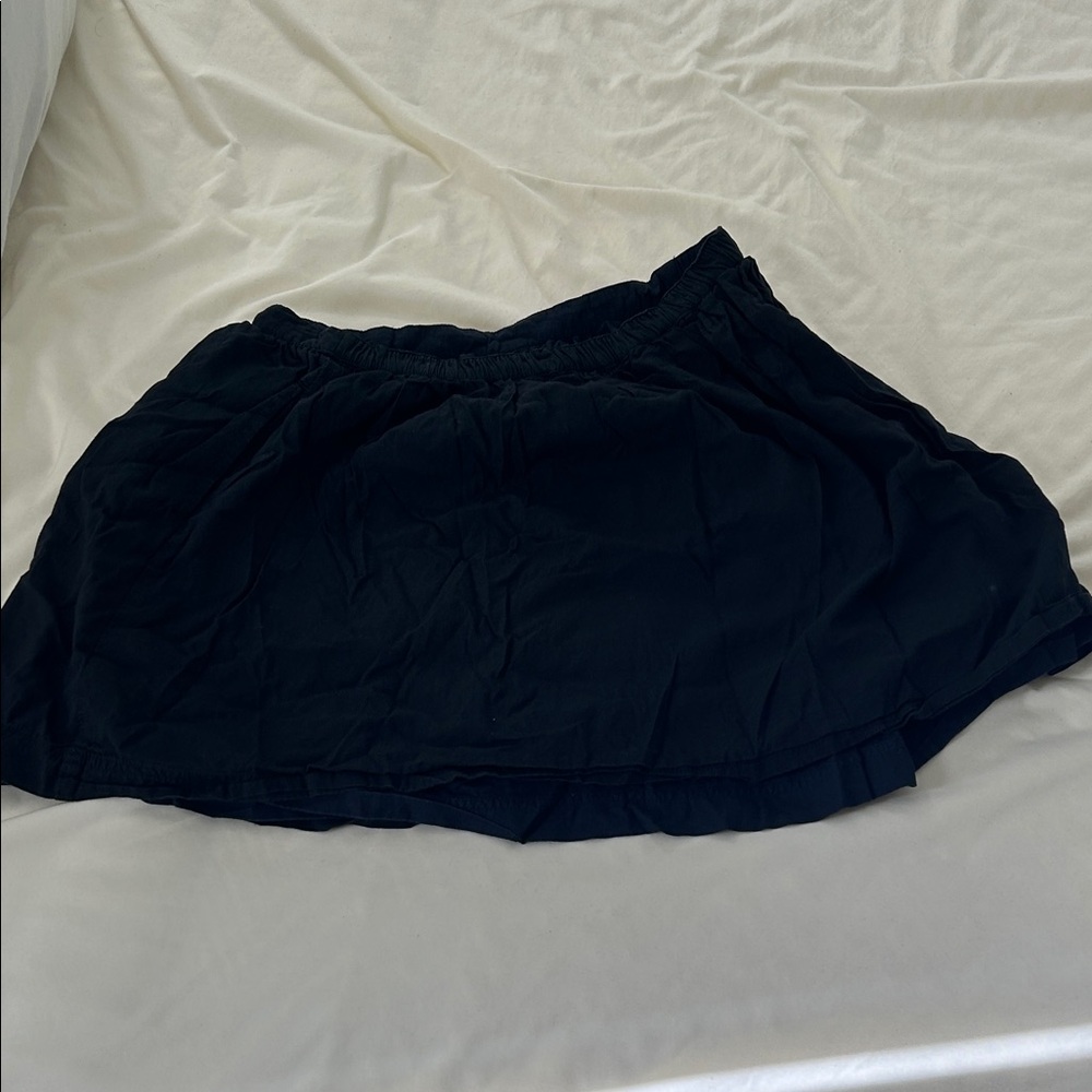Primary Reversible Black/Navy Kids Skirt